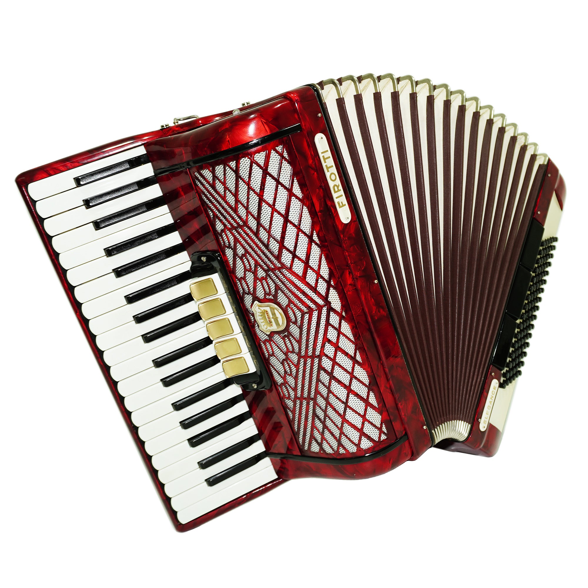 Firotti Elegance Piano Accordion, made in Germany, 96 Bass Buttons, New Straps, 2406, Amazing sound, Acordione Musicales