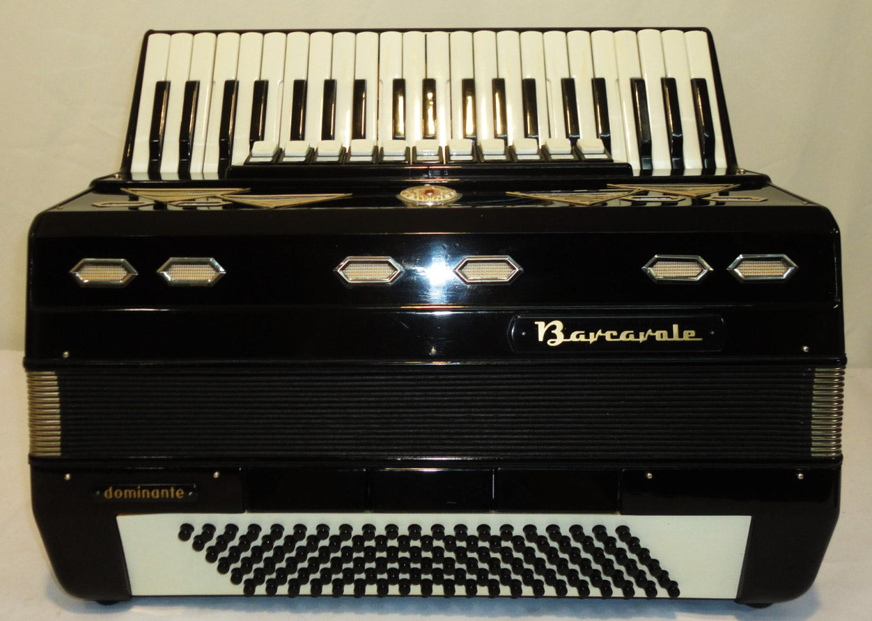 Barcarole Dominante, 120 Bass, 14 Registers, Case, German Piano Accordion, 710, Very Rare Keyboard Accordian For Sale