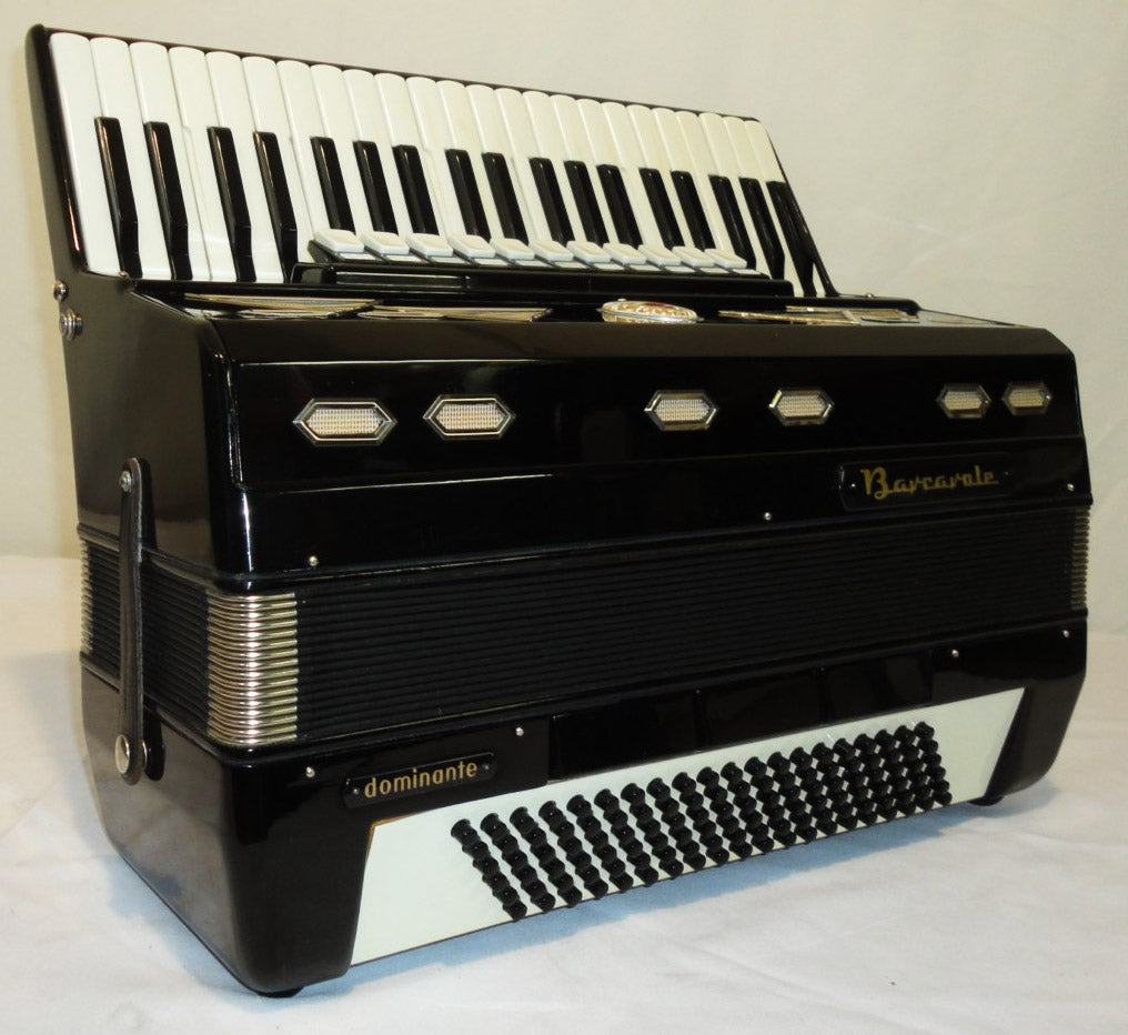 Barcarole Dominante, 120 Bass, 14 Registers, Case, German Piano Accordion, 710, Very Rare Keyboard Accordian For Sale