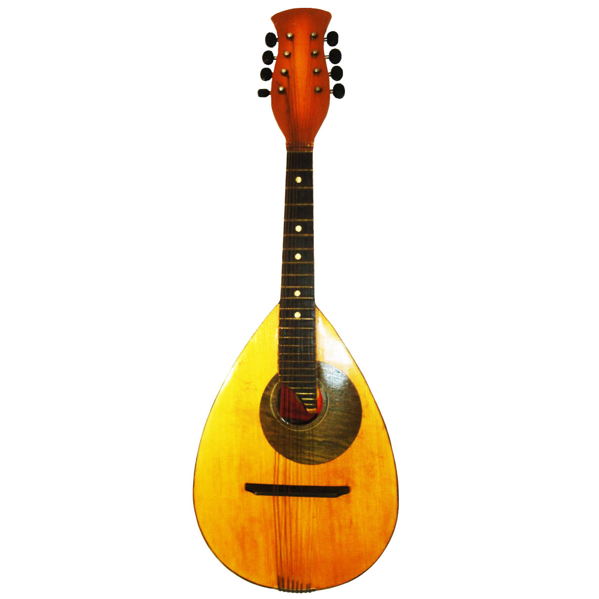 Vintage Mandolin 8 Strings Folk String Musical Instrument