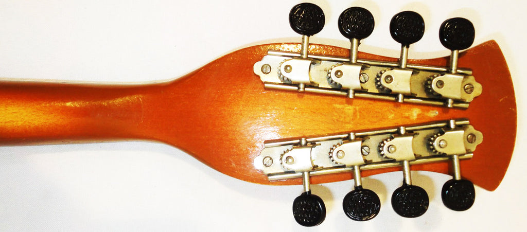 Vintage Mandolin 8 Strings Folk String Musical Instrument