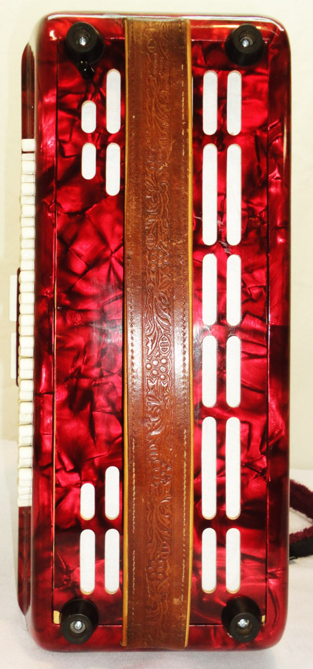 Firotti Accordion, 80 Bass, made in Germany, Beautiful Keyboard Accordian, 811, Excellent Used Accordion For Sale