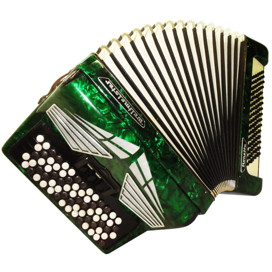 5 Row Weltmeister Fionetta 96 Bass Lightweight German Button Accordion Bayan 850,  Perfect Musical Instrument For Beginners / Children