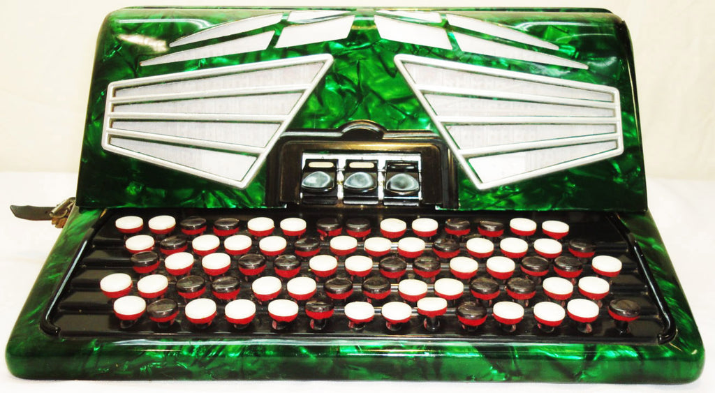 5 Row Weltmeister Fionetta 96 Bass Lightweight German Button Accordion Bayan 850,  Perfect Musical Instrument For Beginners / Children