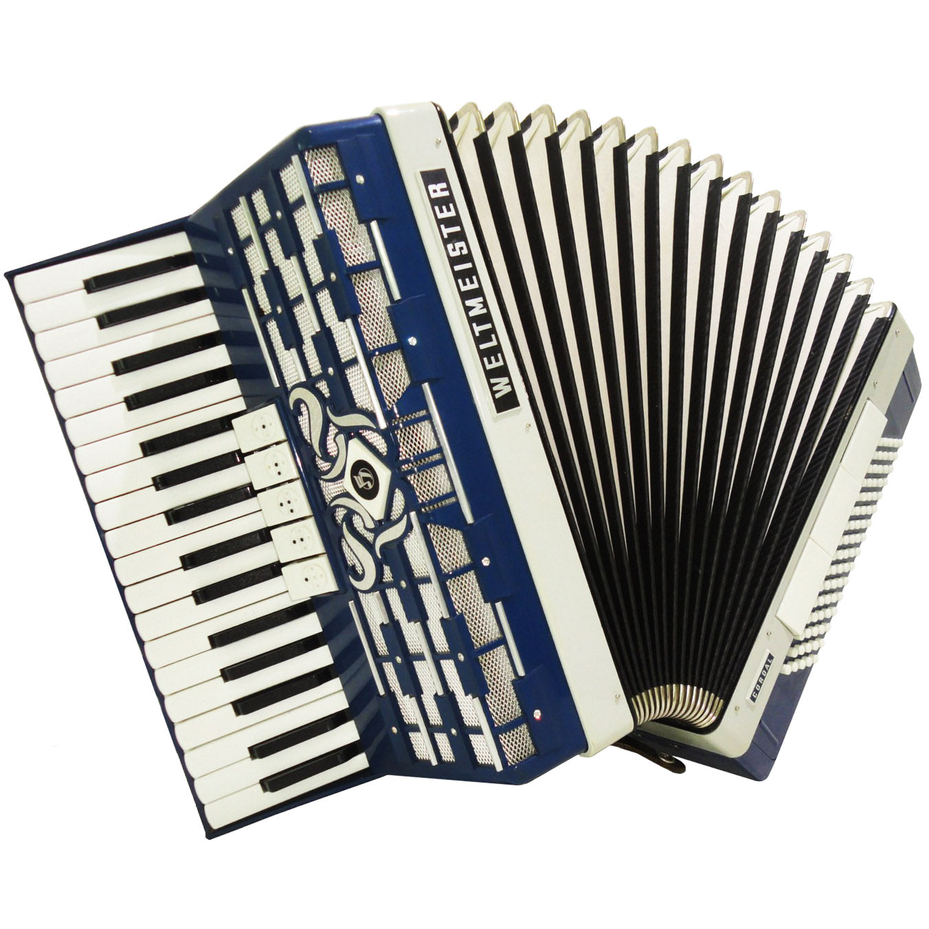 Close to New, Weltmeister Cordal, 80 Bass, German Piano Accordion + Case, 919, Amazing and Very Beautiful Sound