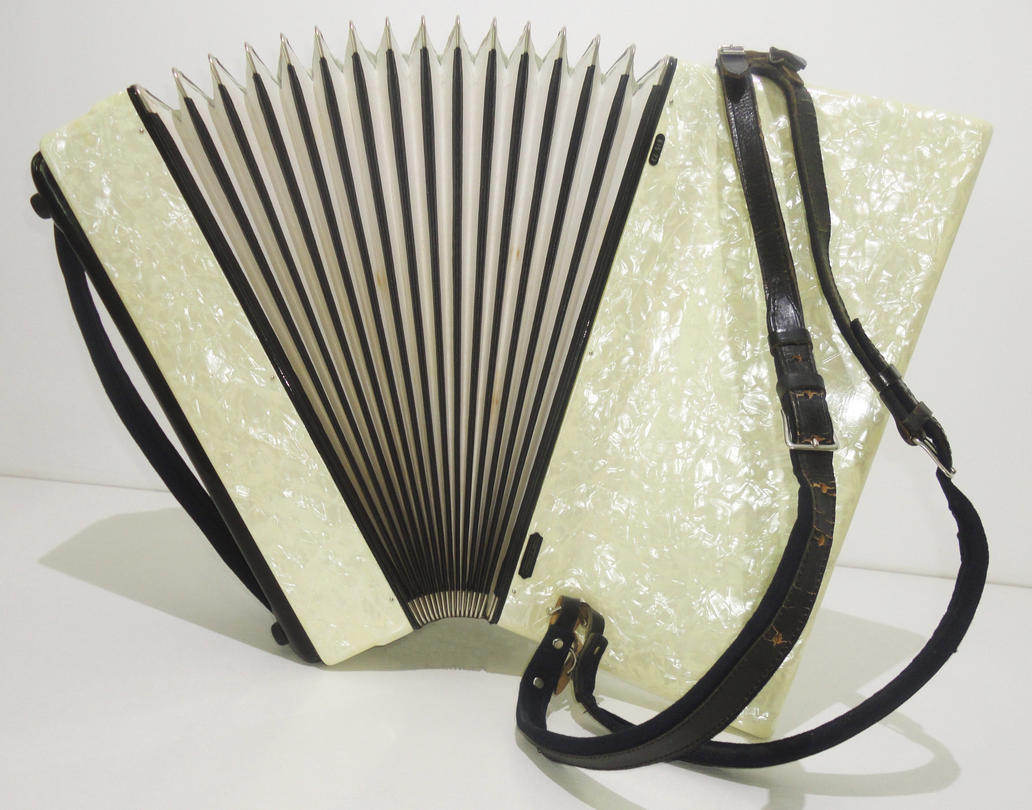 Royal Standard Campania 120 Bass, made in Germany, Amazing Accordion, Case, 1088, Very Beautiful and Quality Sound