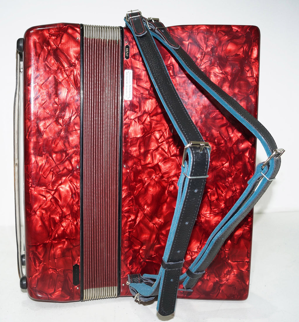 Barcarole Prominenz, Concert Piano Accordion, 120 Bass, made in Germany, 1116, Amazing sound, High Quality Accordian, New Straps