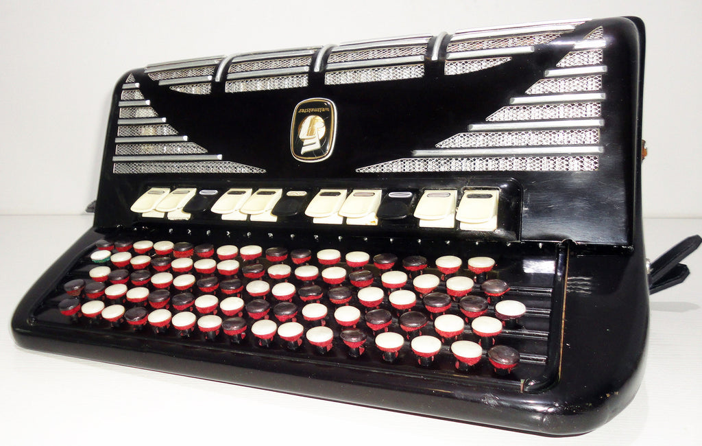 5 Row Weltmeister Musetta, German Button Accordion, Bayan, 120 Bass, Straps 1098, Great Concert, Chromatic Musical Instrument