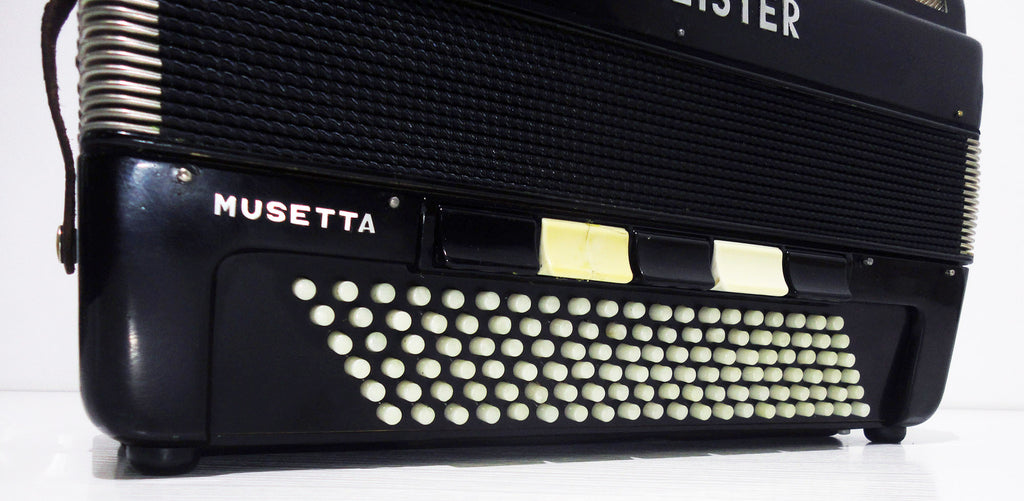 5 Row Weltmeister Musetta, German Button Accordion, Bayan, 120 Bass, Straps 1098, Great Concert, Chromatic Musical Instrument