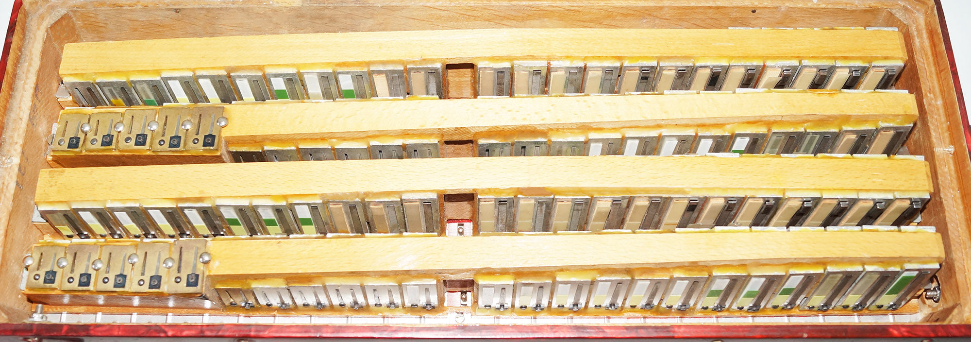 Firotti Eroica, 5 Row 120 Bass German Button Accordion Bayan, New Straps 1458, Concert Chromatic Accordian, Super sound.