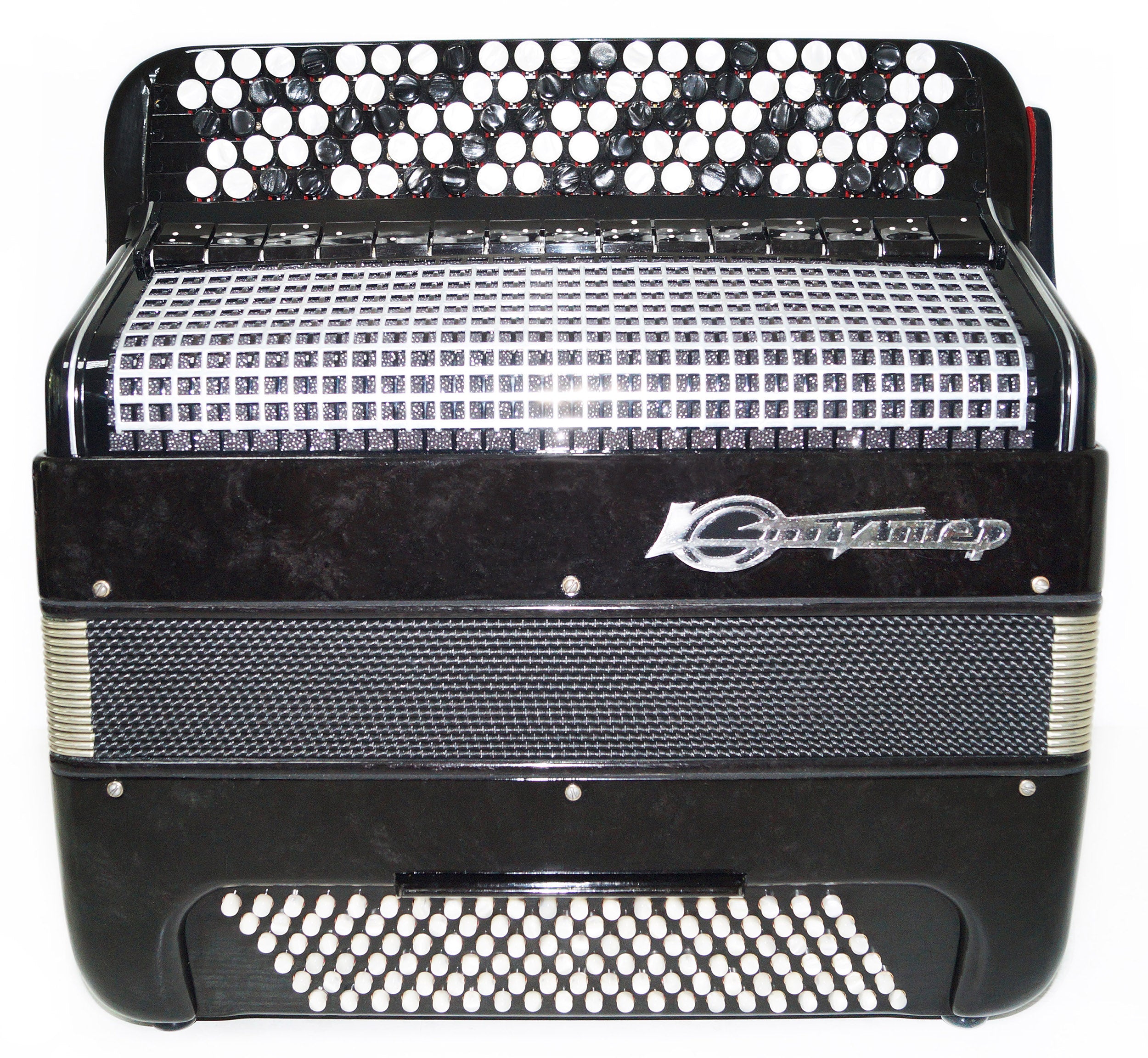 Bayan Jupiter Lux Russian Button Accordion Double Cassotto Converter Баян Юпитер 1469, The Best Professional Bayan!