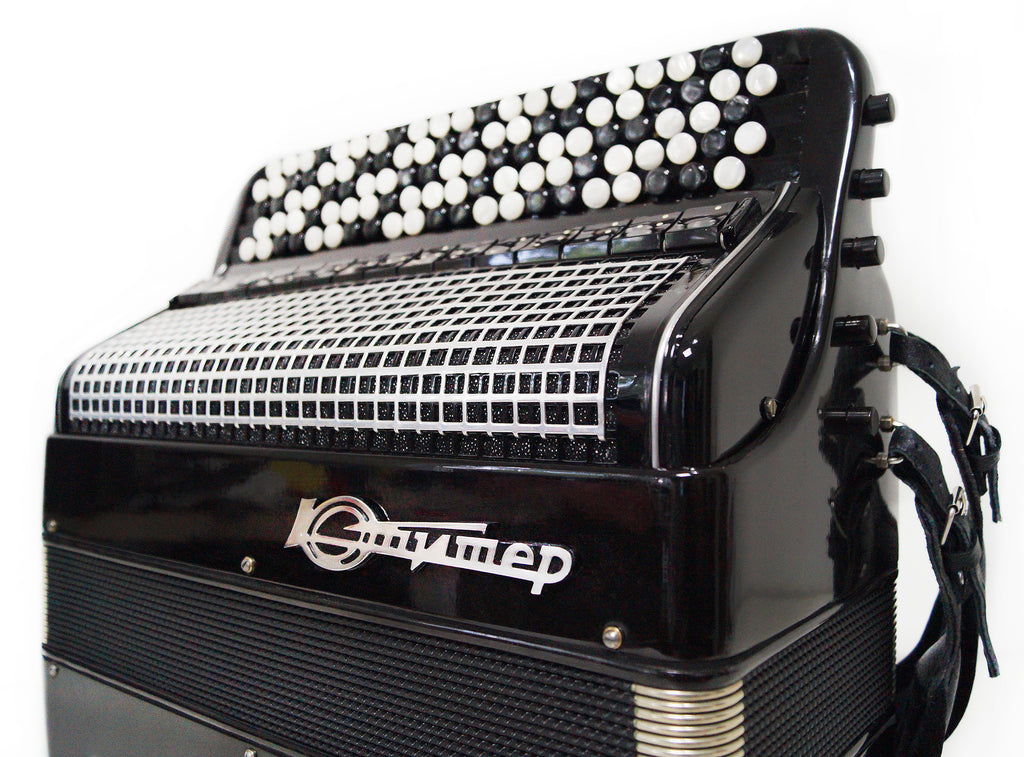 Bayan Jupiter Lux Russian Button Accordion Double Cassotto Converter Баян Юпитер 1469, The Best Professional Bayan!