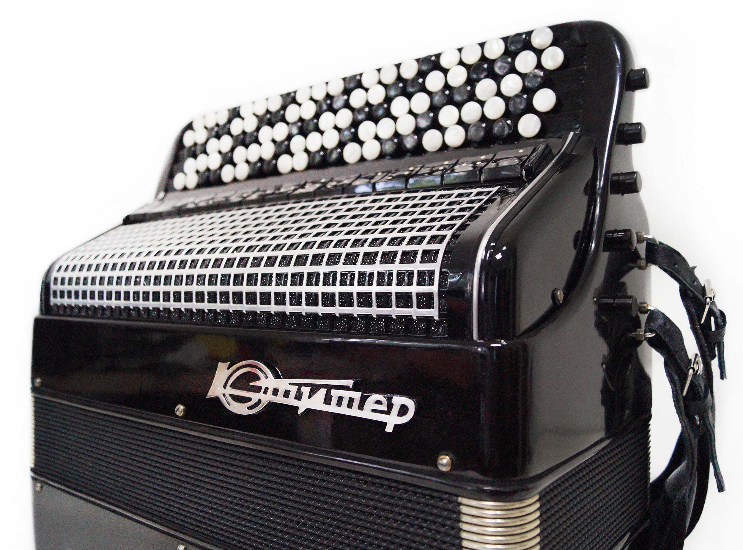 Bayan Jupiter Lux Russian Button Accordion Double Cassotto Converter Баян Юпитер 1469, The Best Professional Bayan!