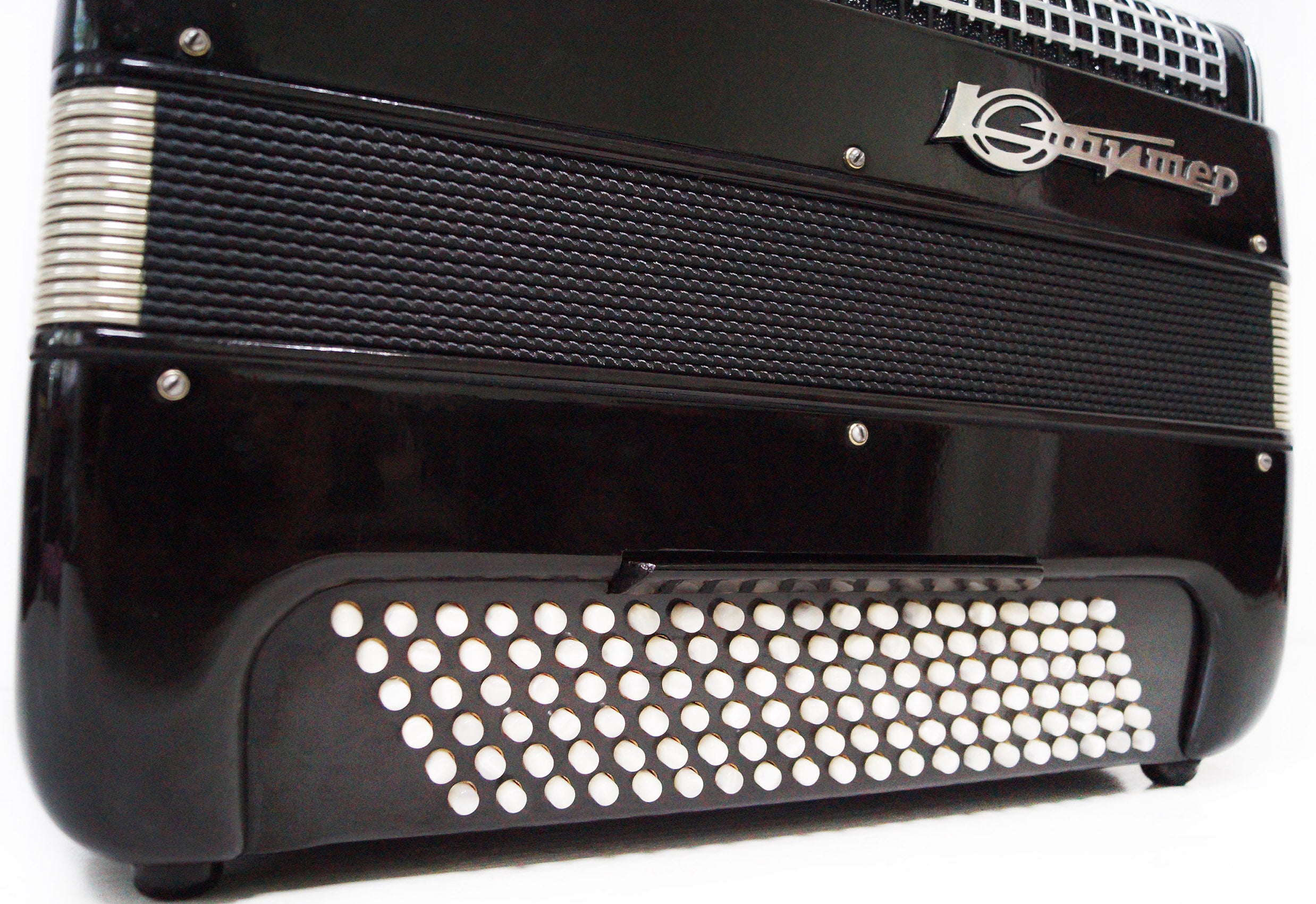 Bayan Jupiter Lux Russian Button Accordion Double Cassotto Converter Баян Юпитер 1469, The Best Professional Bayan!