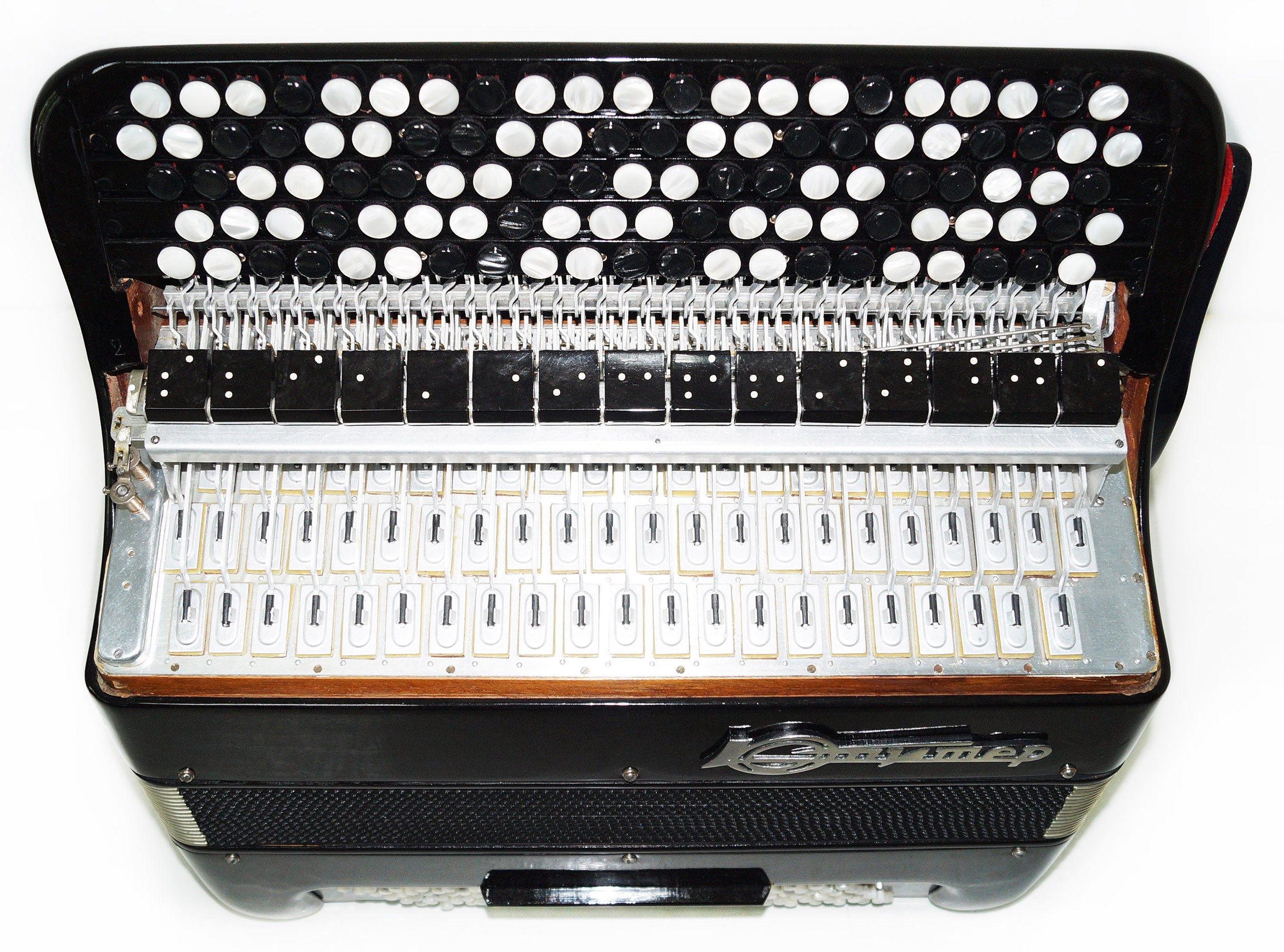 Bayan Jupiter Lux Russian Button Accordion Double Cassotto Converter Баян Юпитер 1469, The Best Professional Bayan!