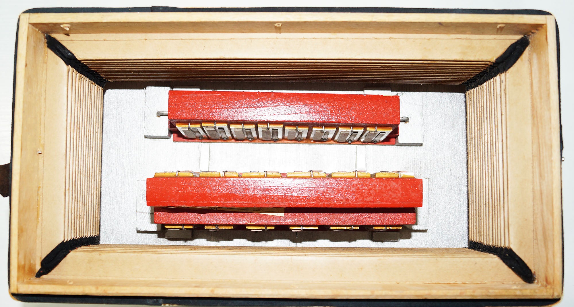 Folk Bayan Garmon Ukraine, Vintage Button Accordion Harmonica, 23x12 Squeezebox, Old Garmoshka in Tune, 1584