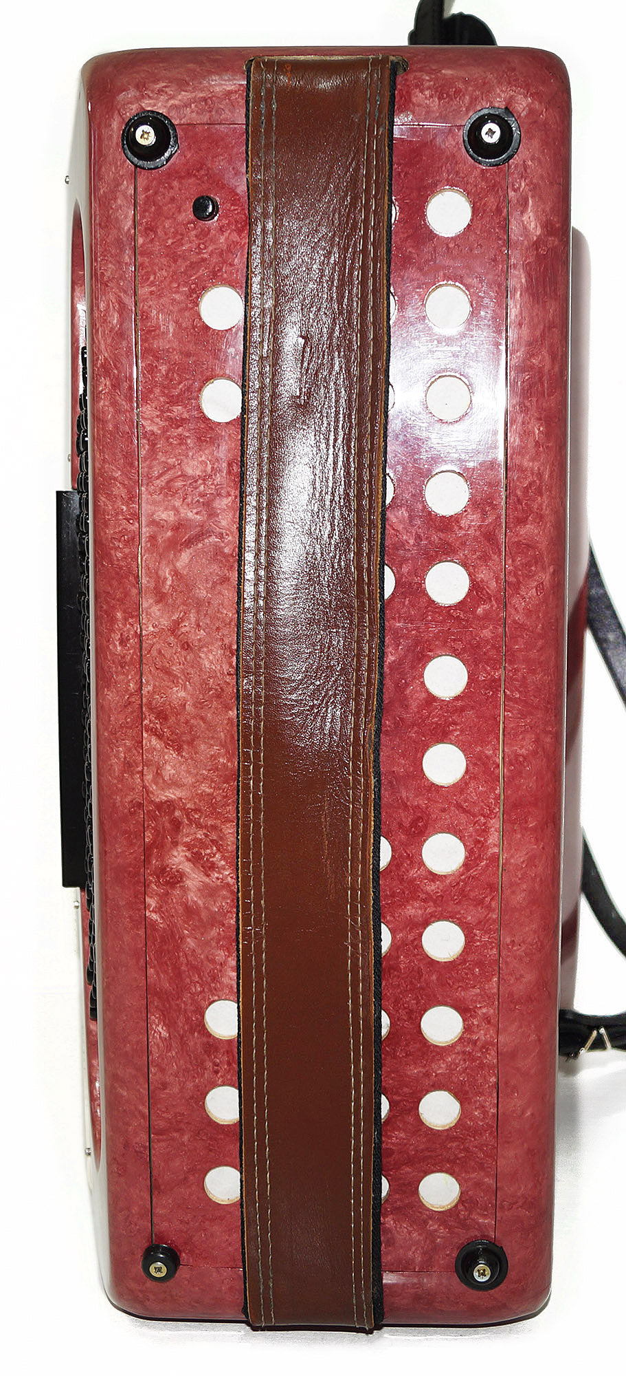Vintage Piano Accordion Ariya 96 Bass, made in USSR, New Straps 2059, Very Beautiful Keyboard Accordian! Wonderful sound!