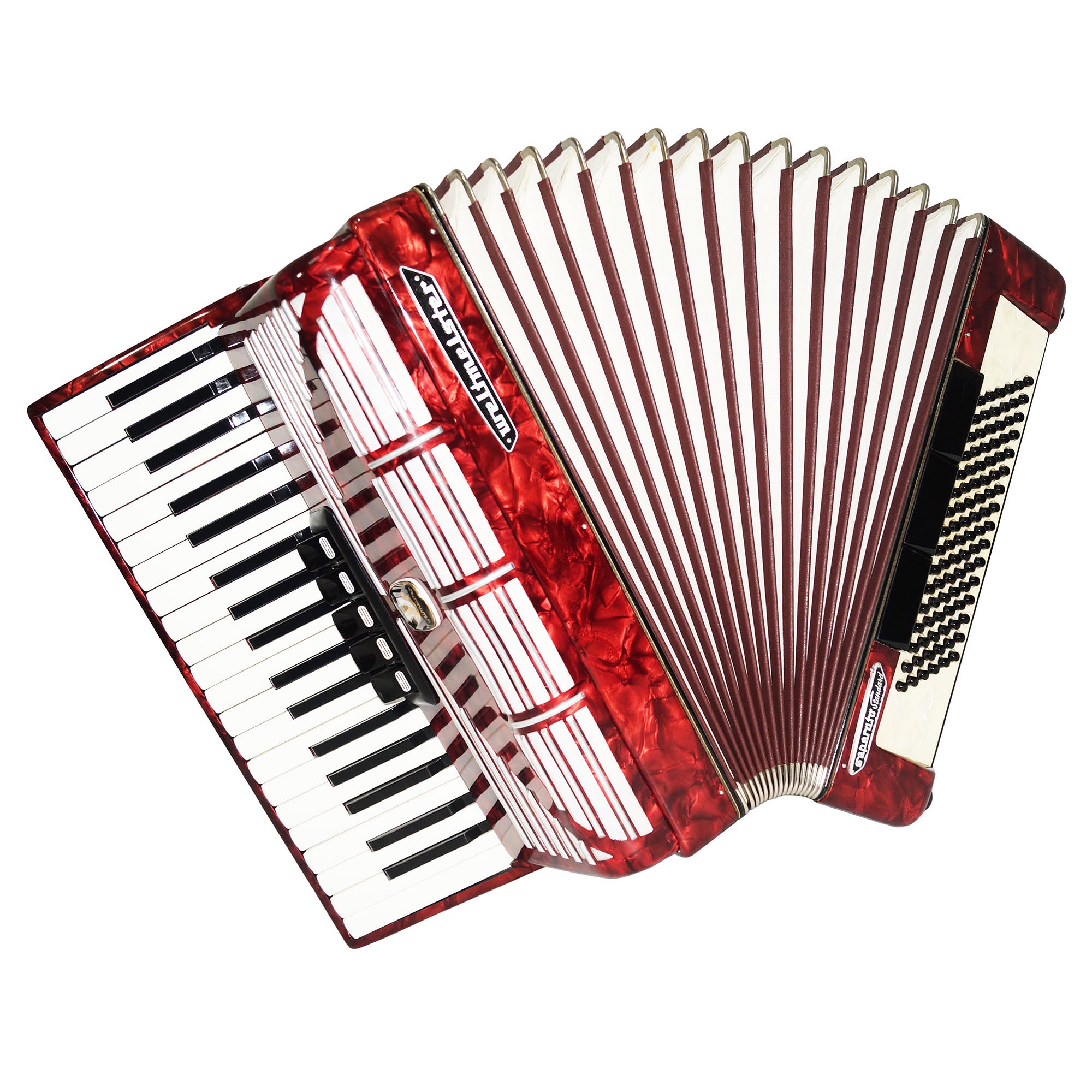 Weltmeister Seperato Standard, made in Germany, 96 Bass Piano Accordion, 1620, New Straps, Excellent High Quality sound!