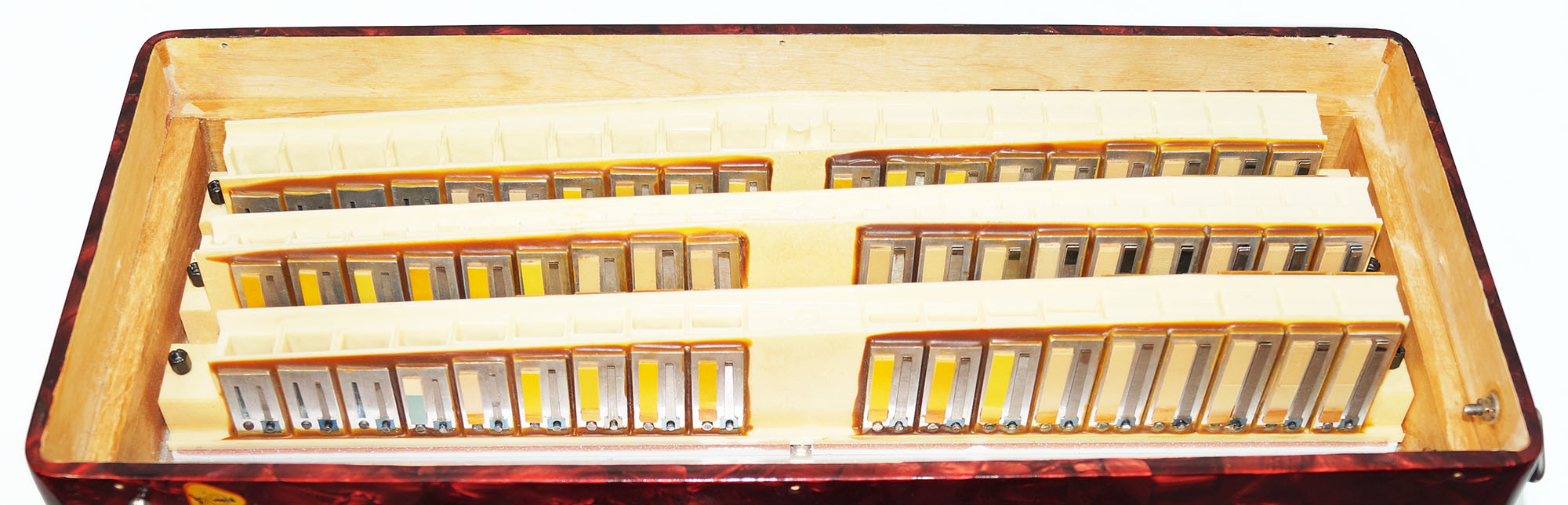 Weltmeister Seperato Standard, made in Germany, 96 Bass Piano Accordion, 1620, New Straps, Excellent High Quality sound!