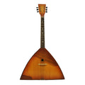 Folk Vintage Original Balalaika 6 Strings Natural Wood, Old Musical Instrument 2071 Wonderful Sound!
