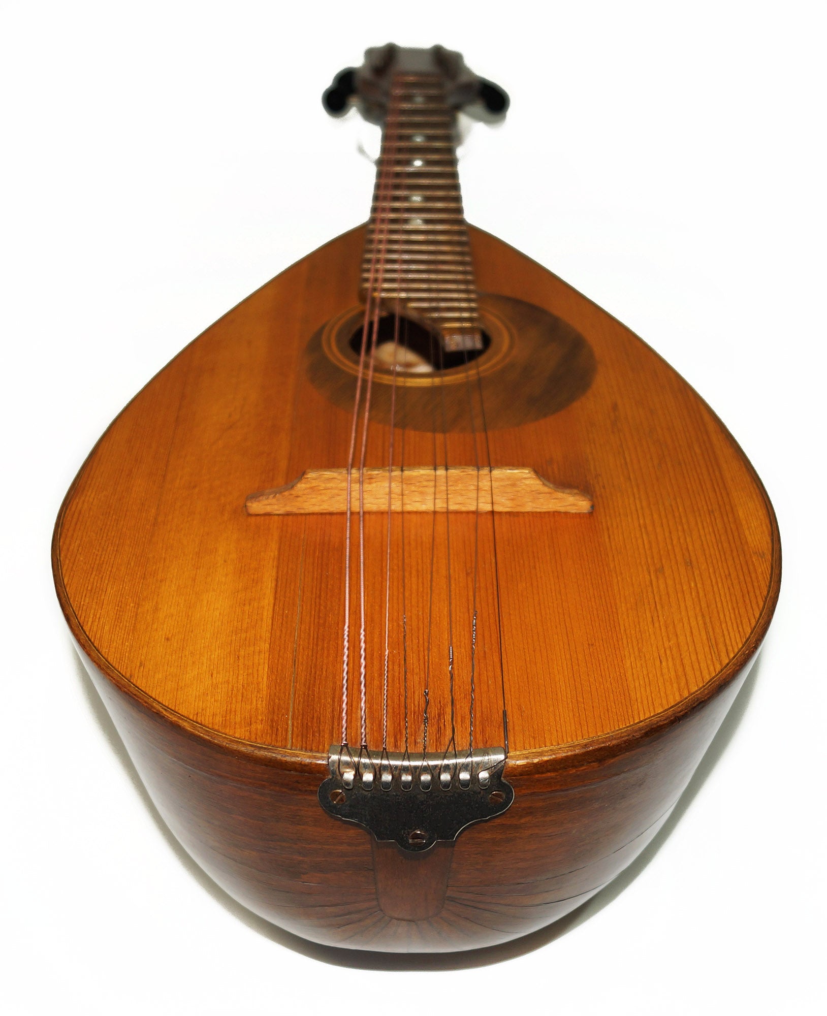 Original Vintage Mandolin 8 Strings Folk String Musical Instrument 2073