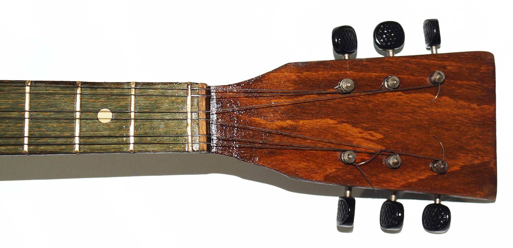 Vintage Antique Balalaika, 6 Strings, Natural Wood, Luxury Folk Musical Instrument 2077