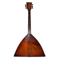 Vintage Antique Balalaika 6 Strings, Natural Wood, Old Luxury Musical Instrument 2078