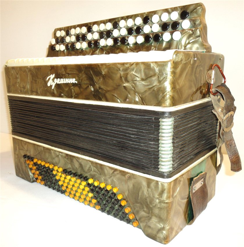 Kreminne / Кремінне, 120 Bass, Ukrainian Button Accordion Bayan, 53