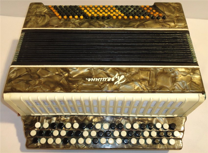 Kreminne / Кремінне, 120 Bass, Ukrainian Button Accordion Bayan, 53