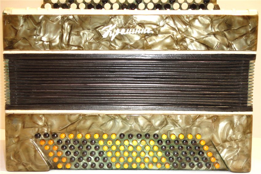 Kreminne / Кремінне, 120 Bass, Ukrainian Button Accordion Bayan, 53