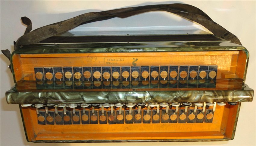 Kreminne / Кремінне, 120 Bass, Ukrainian Button Accordion Bayan, 53