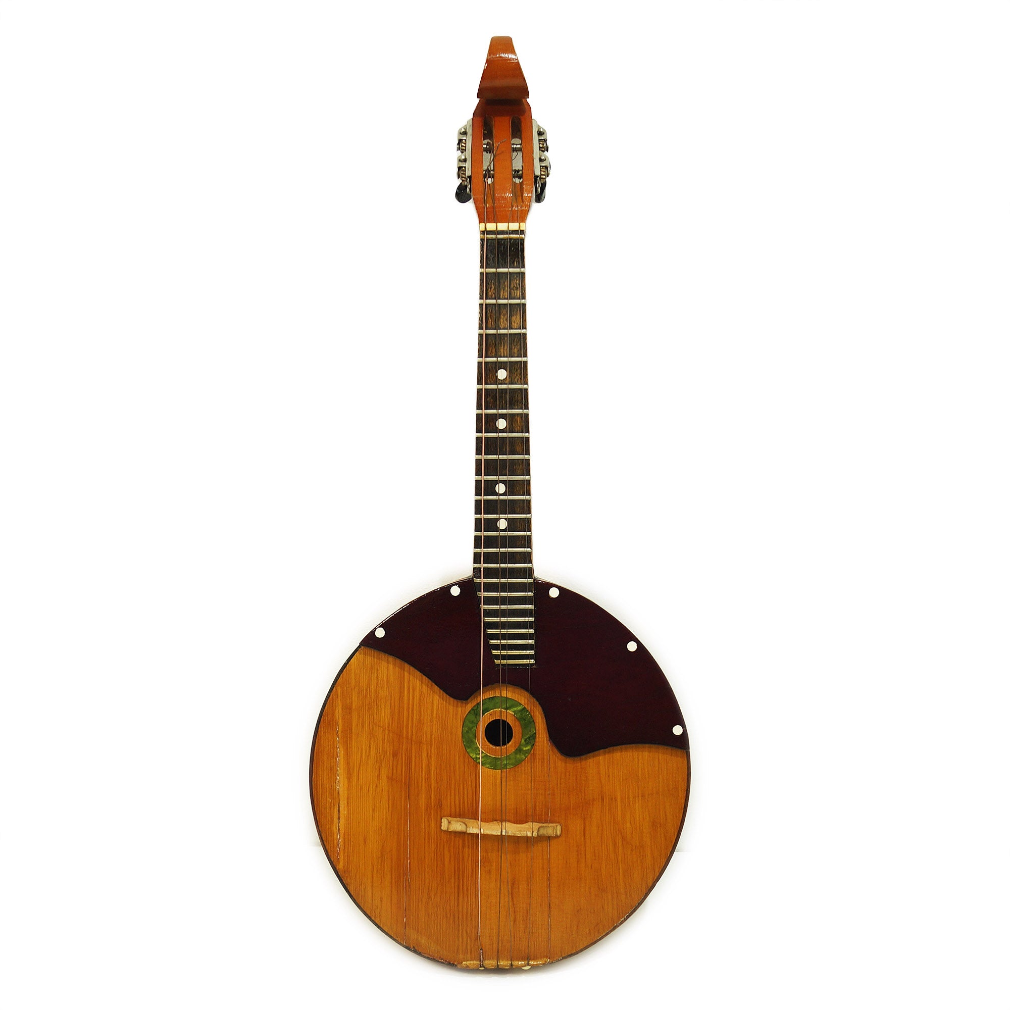 Vintage Old Domra, 4 Strings, 23 Frets, Natural Wood, High Quality Original Musical Instrument, 2079 Beautiful Sound!