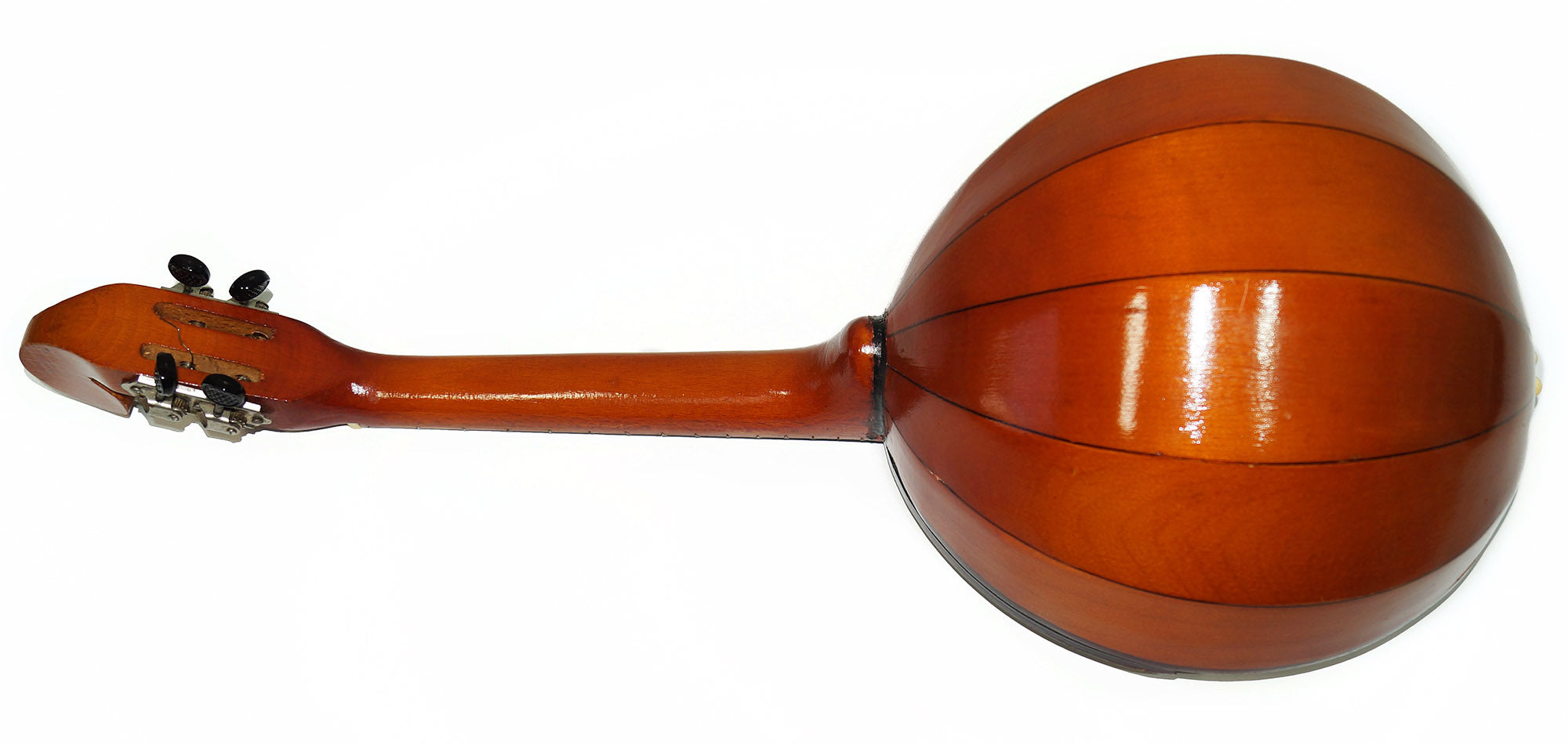 Vintage Old Domra, 4 Strings, 23 Frets, Natural Wood, High Quality Original Musical Instrument, 2079 Beautiful Sound!
