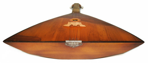 Antike Original Balalaika, 6 Saiten, 16 Bünde Naturholz, Luxuriöses Volksmusikinstrument 2081