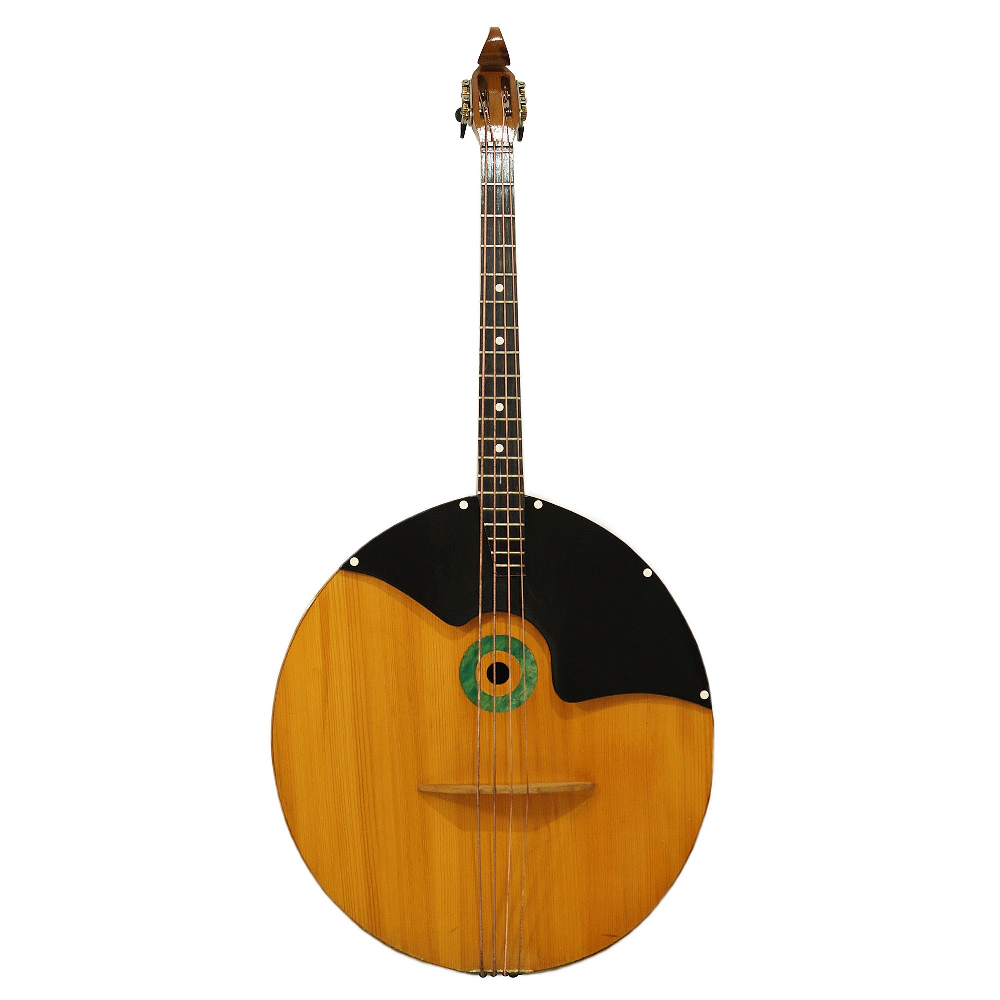Vintage Domra, 4 Strings, 20 Frets, Natural Wood, Quality Original Folk Musical Instrument, 2082 Amazing Sound!