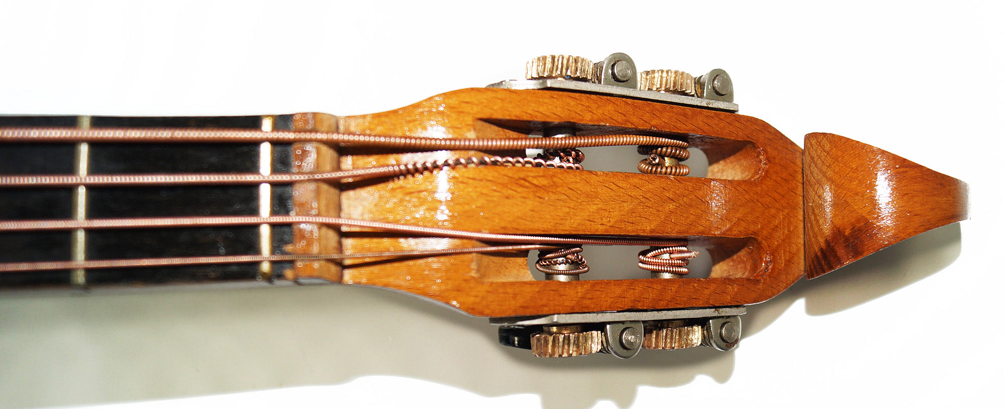 Vintage Domra, 4 Strings, 20 Frets, Natural Wood, Quality Original Folk Musical Instrument, 2082 Amazing Sound!