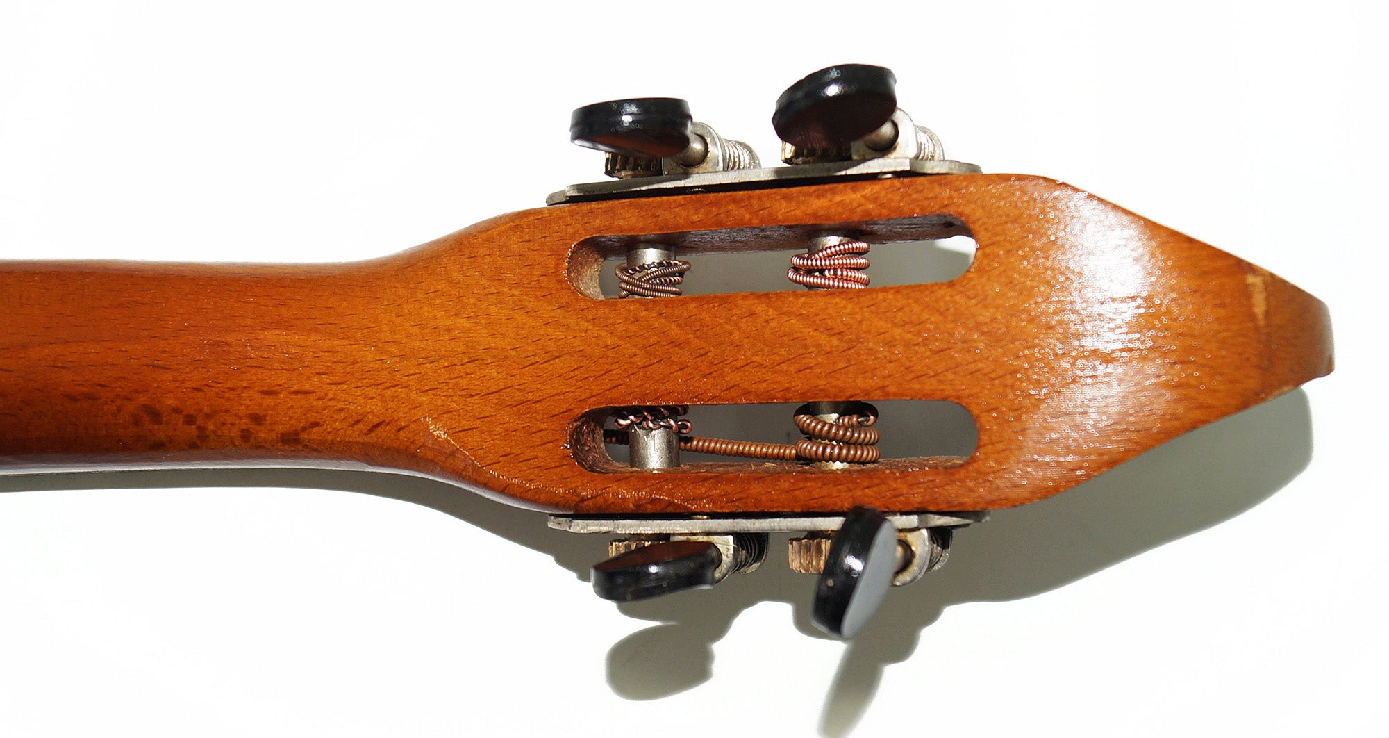 Vintage Domra, 4 Strings, 20 Frets, Natural Wood, Quality Original Folk Musical Instrument, 2082 Amazing Sound!