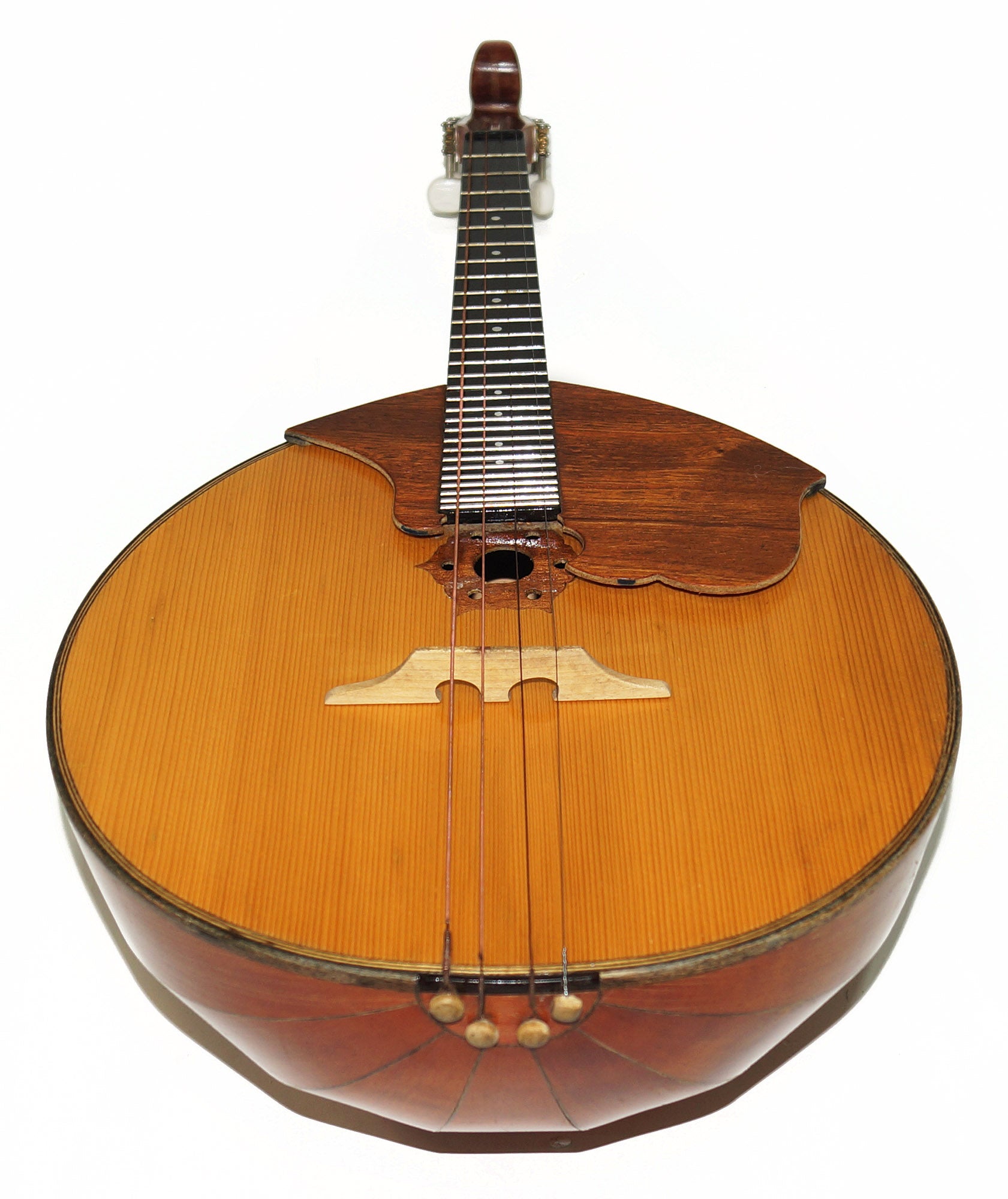 Rare Professional Domra, 4 Strings, 29 Frets, Natural Wood, 2084 High Quality Original Musical Instrument, Amazing Sound!