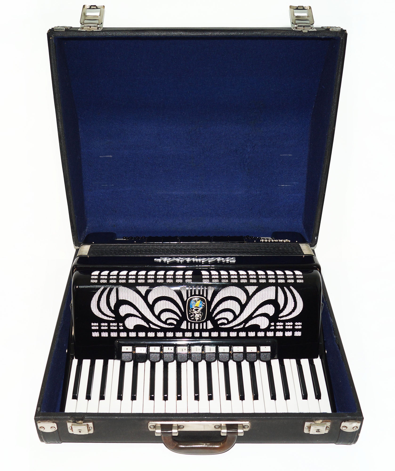 Amazing Weltmeister Caprice 120 Bass, made in Germany Accordion Straps Case 1635, High Quality Piano Accordian! Rich and Powerful Sound!