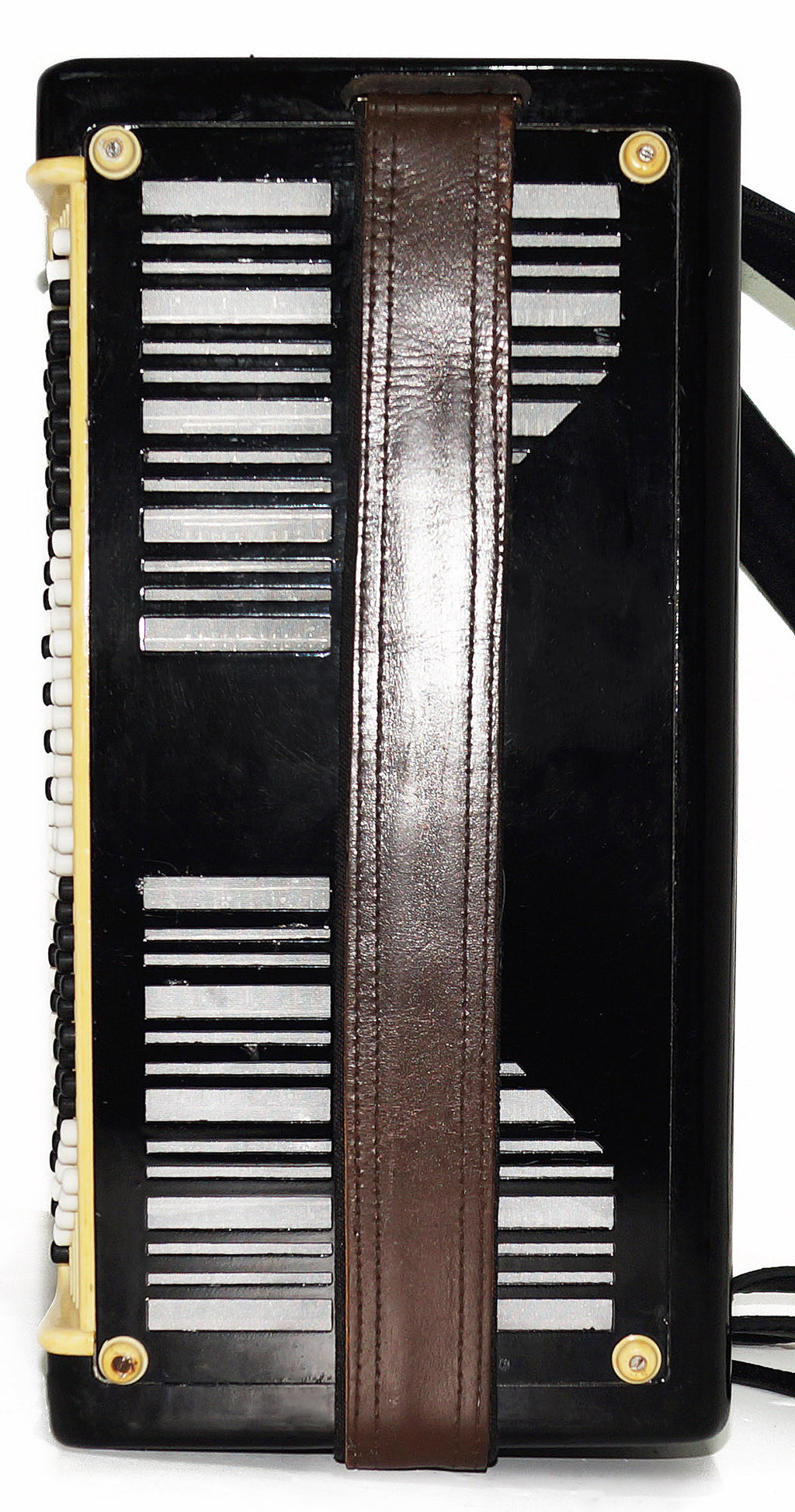 Bayan Etude Chromatic Button Accordion made in Tula Russia 100 bass New Straps 1945, Folk Music Acordeon Wonderful Sound!