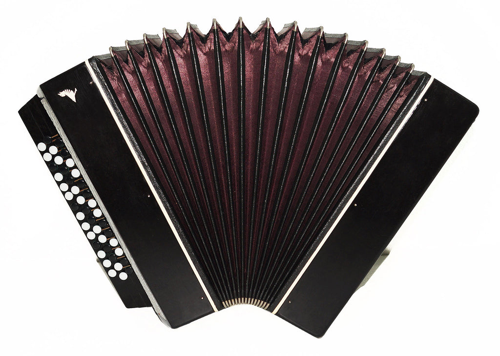 Rare Orchestral Monophone, Double Сontrabass Button Accordion Ukrainian Bayan 1933, Kremennoe, New Straps, Quality Concert Accordion.