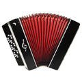 Orchestral Monophone Harmonica Folk Button Accordion made in Ukraine Bayan New Straps 1753, Wonderful Sound!