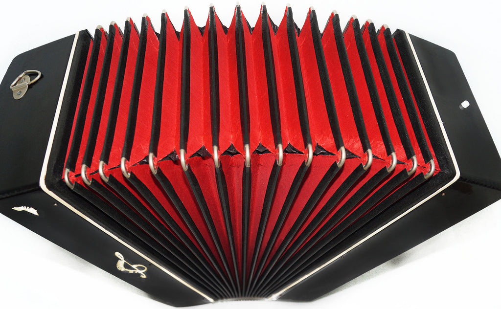 Orchestral Monophone Harmonica Folk Button Accordion made in Ukraine Bayan New Straps 1753, Wonderful Sound!