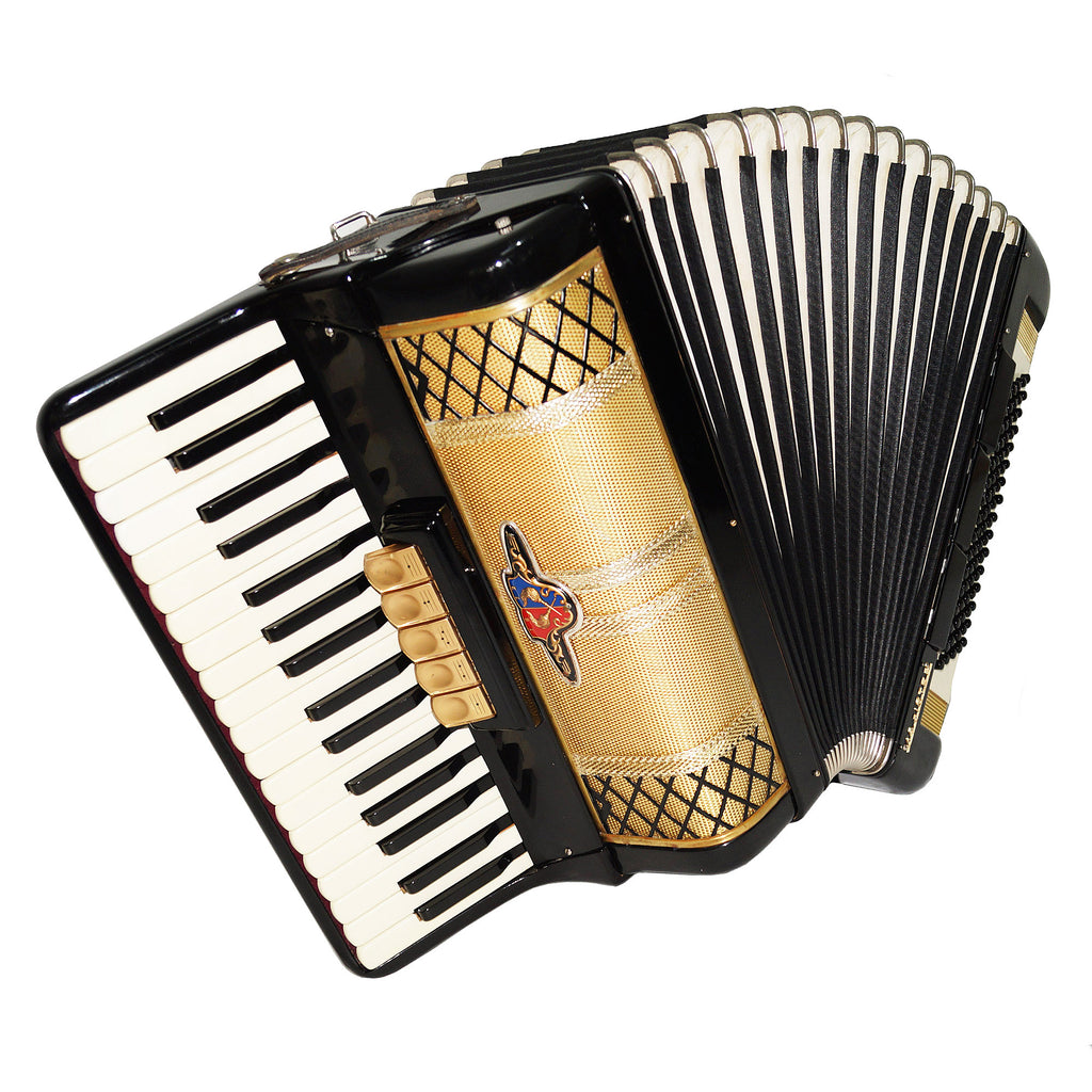 Barcarole Magister 80 Bass made in Germany Piano Accordion New Straps 1919, High Quality Accordian, Rich and Bright Sound