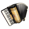Barcarole Magister 80 Bass Made in Germany Klavierakkordeon, neue Riemen 1919, hochwertige Ziehharmonika, voller und heller Klang