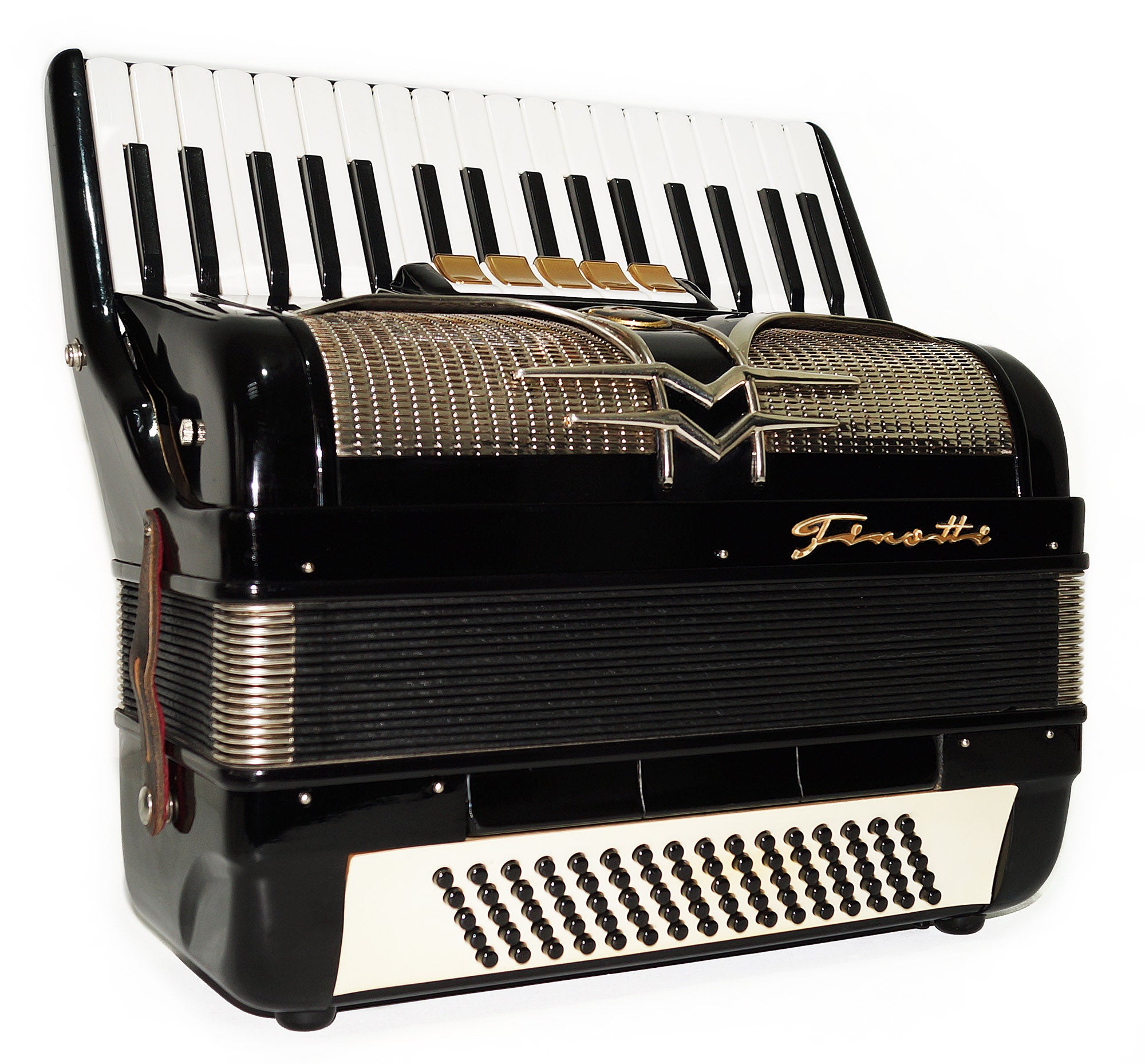 Rare Original Firotti Elegance Accordion, made in Germany, 80 bass Amazing Sound 1786, Perfect Quality Acordiones Musicales for Adults