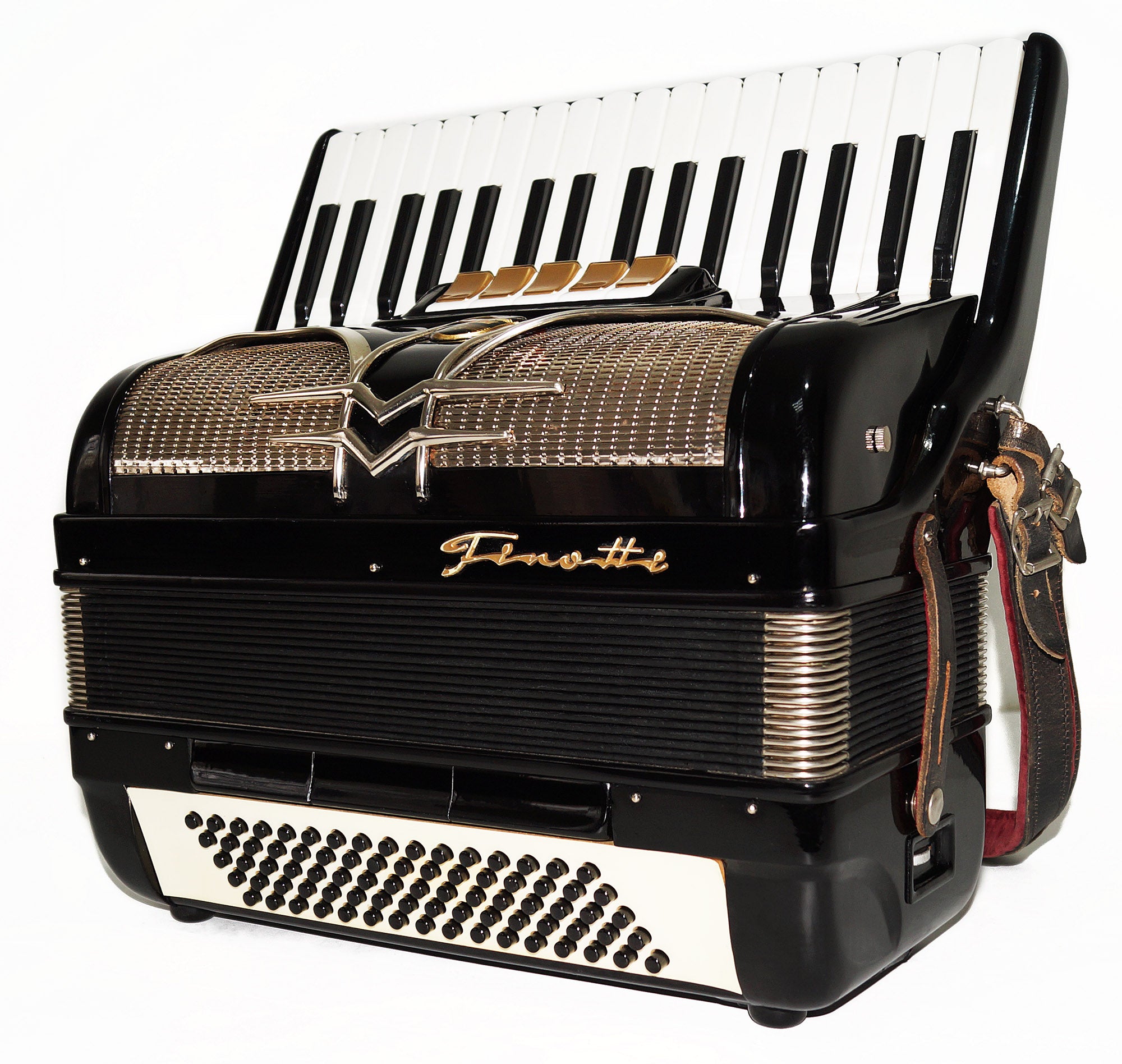 Rare Original Firotti Elegance Accordion, made in Germany, 80 bass Amazing Sound 1786, Perfect Quality Acordiones Musicales for Adults
