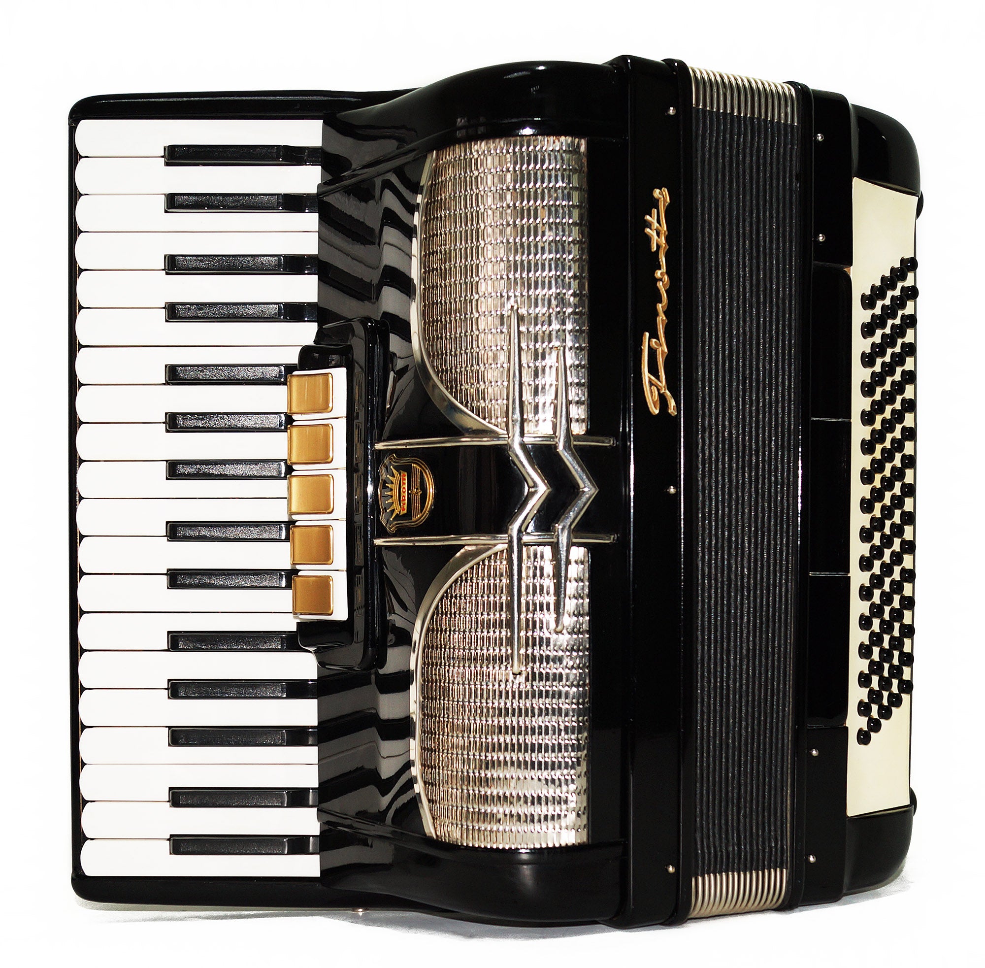 Rare Original Firotti Elegance Accordion, made in Germany, 80 bass Amazing Sound 1786, Perfect Quality Acordiones Musicales for Adults