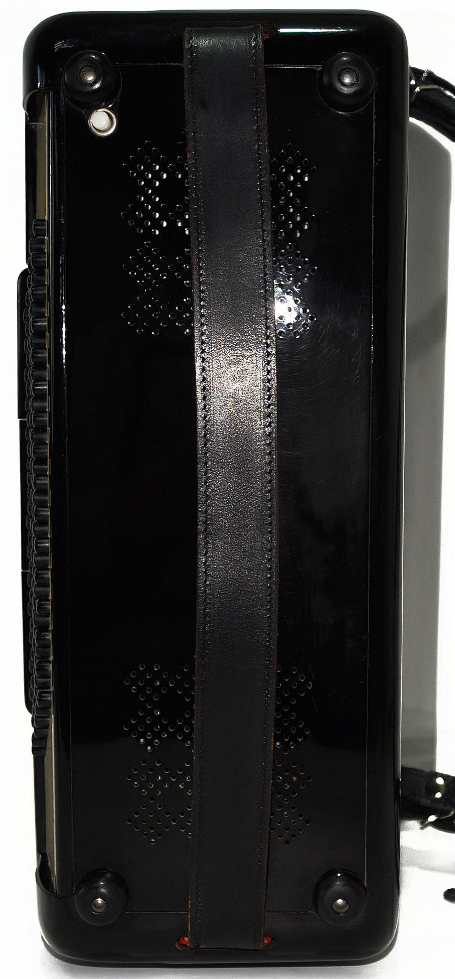 Firotti Elegance 96 Bass made in Germany Piano Accordion New Straps Case 1935, Rich and Beautiful Sound!