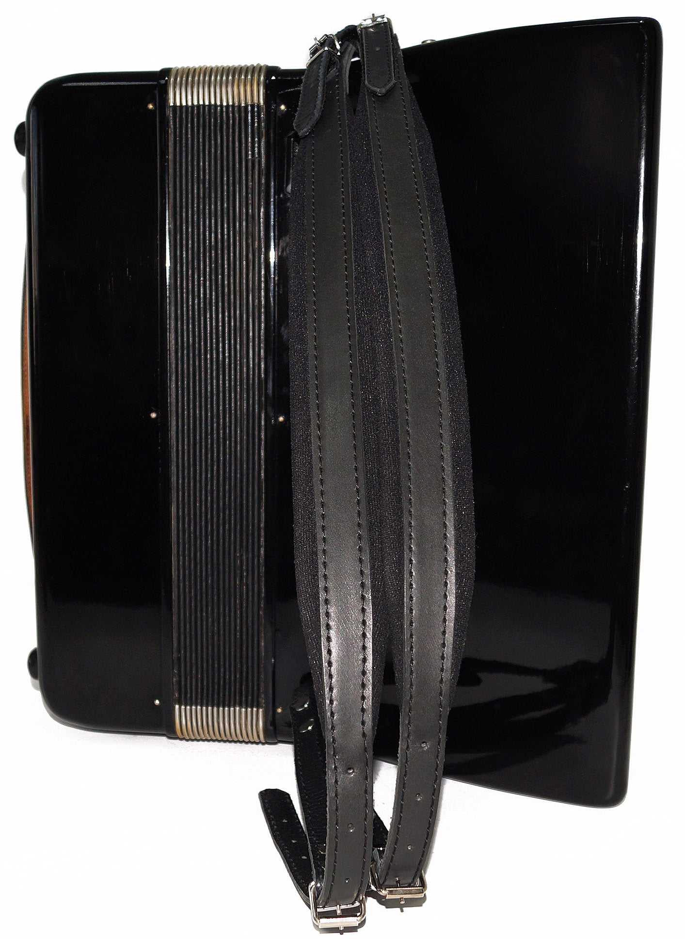 Firotti Elegance 96 Bass made in Germany Piano Accordion New Straps Case 1935, Rich and Beautiful Sound!